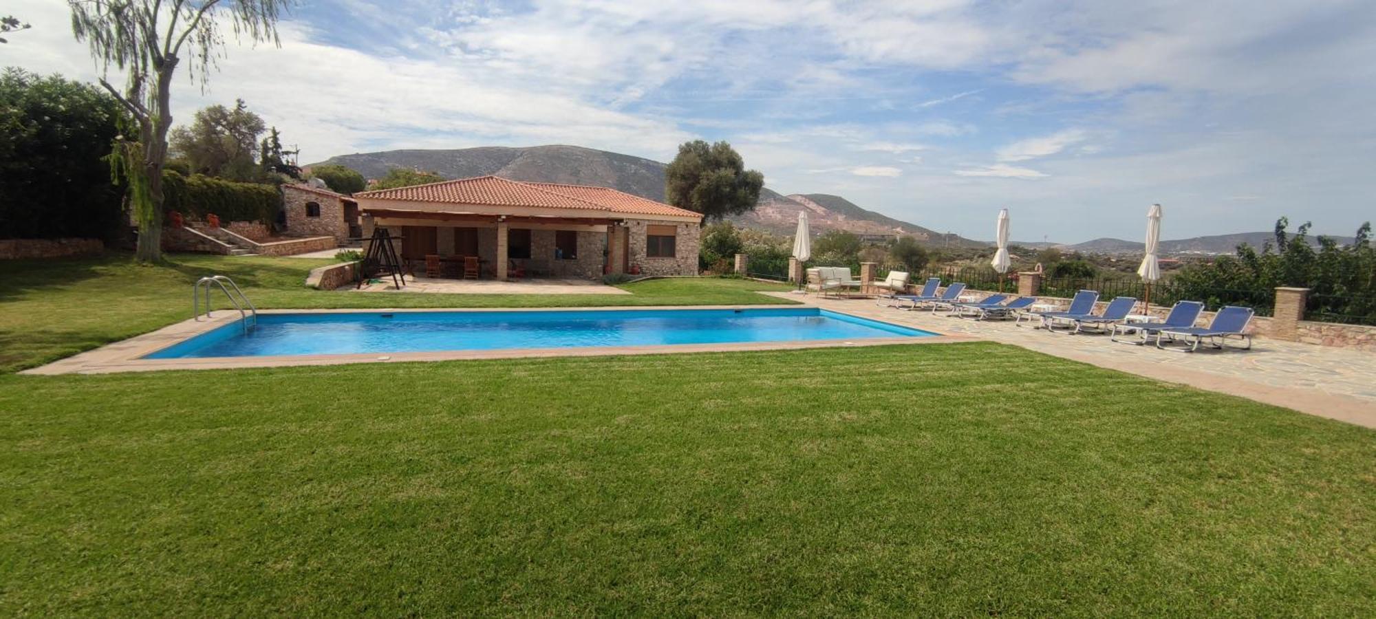 Ellie'S Stonehouse Gianapa, Porto Rafti, Greece, 190 03, Gr Villa Exterior photo